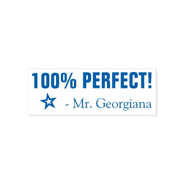 Auto Entintado 100% PERFEITO! Carimbo de Borracha do Professor (Design)