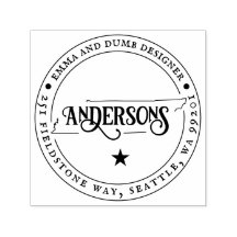 Autodigitação de Carimbo de Endereço de Retorno do