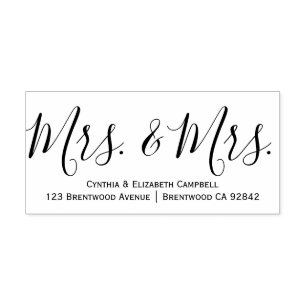 Auto Entintado Calliografia Sra. Carimbo de Borracha Personalizad