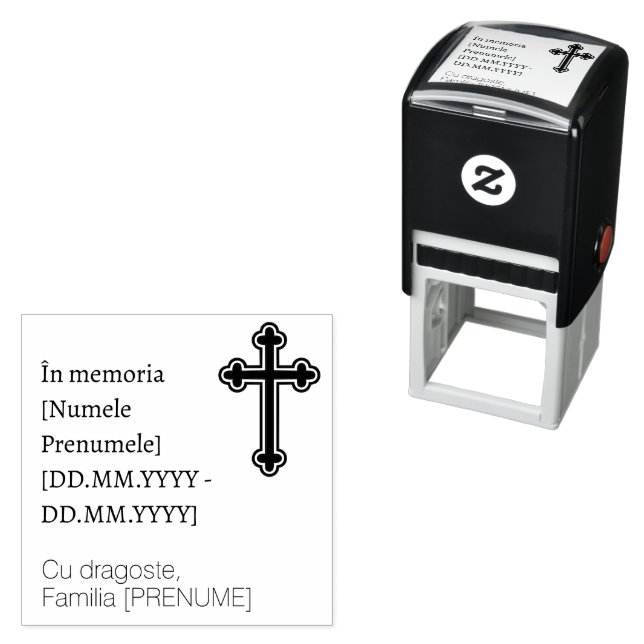 Auto Entintado Carimbo autointintável para sempre (In Situ)
