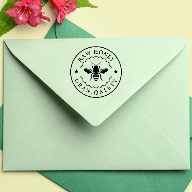 Auto Entintado Carimbo Automático Abelha (Criador carregado)