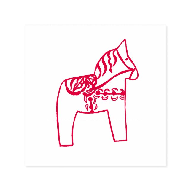 Auto Entintado Carimbo Dala Horse (Design)