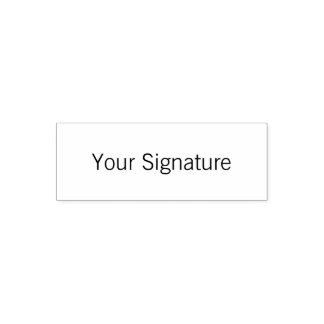 Auto Entintado carimbo de assinatura personalizado auto-entintáve