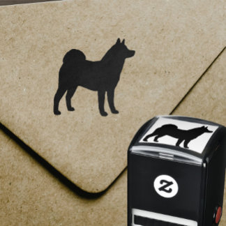 Auto Entintado Carimbo de autocolante de Akita Dog Breed