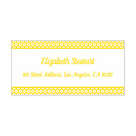 Auto Entintado Carimbo de Autodigitação do Endereço de Design de 