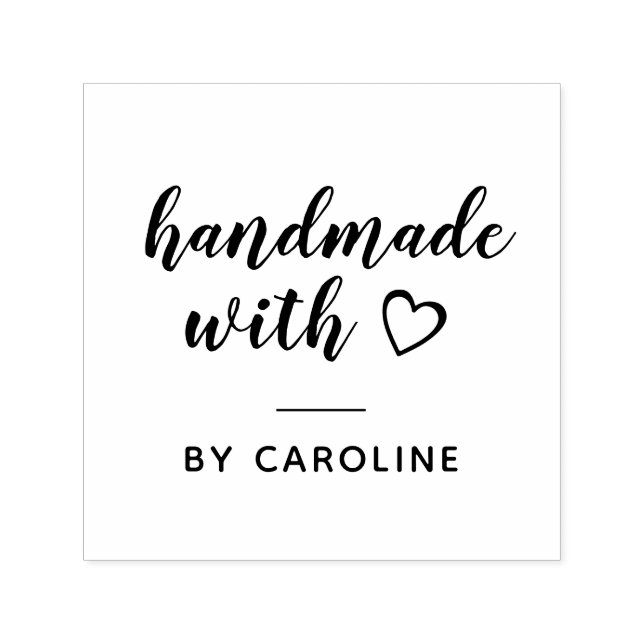 Auto Entintado carimbo de autoimpressão com script exclusivo (Design)