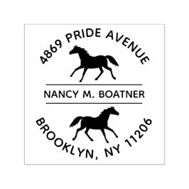 Auto Entintado Carimbo de Autoimpressão do Endereço de Retorno Re