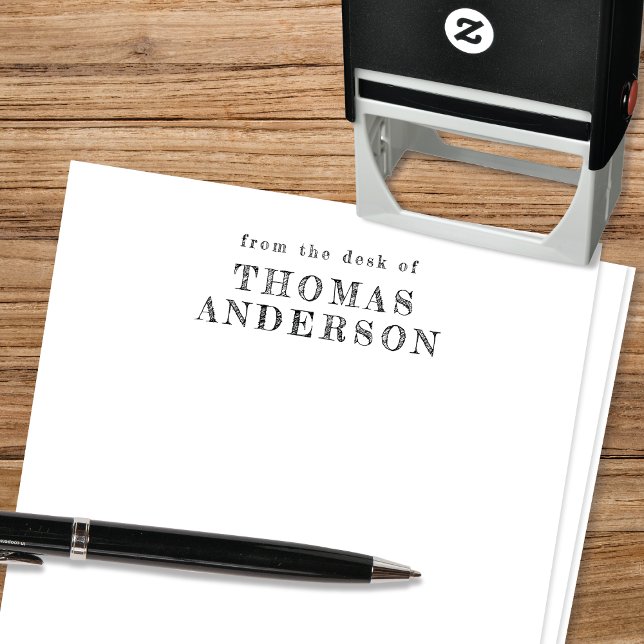 Auto Entintado Carimbo de Autoimpressão do papel de carta pessoal (Criador carregado)