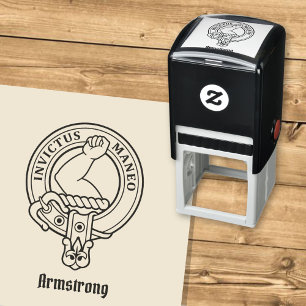 Auto Entintado Carimbo de Autopinagem Clan Armstrong