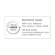 Carimbo de Borracha Auto-Tintável