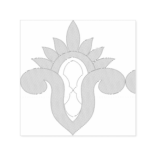 Auto Entintado Carimbo de Borracha de Incêndio Automático (Design)