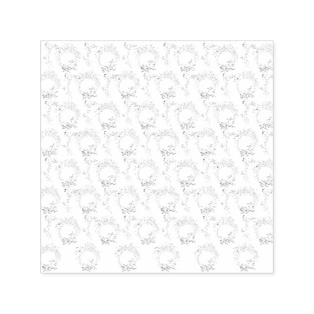 Auto Entintado Carimbo de Borracha de Incêndio Automático (Design)