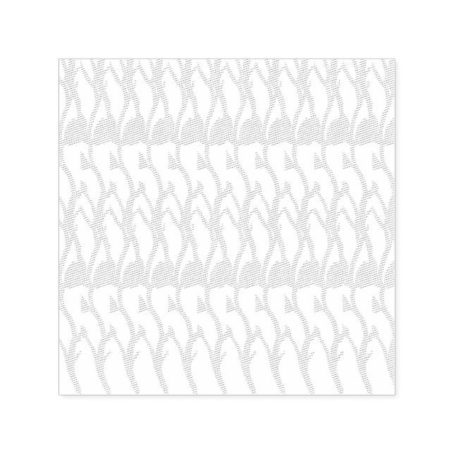 Auto Entintado Carimbo de Borracha de Incêndio Automático (Design)