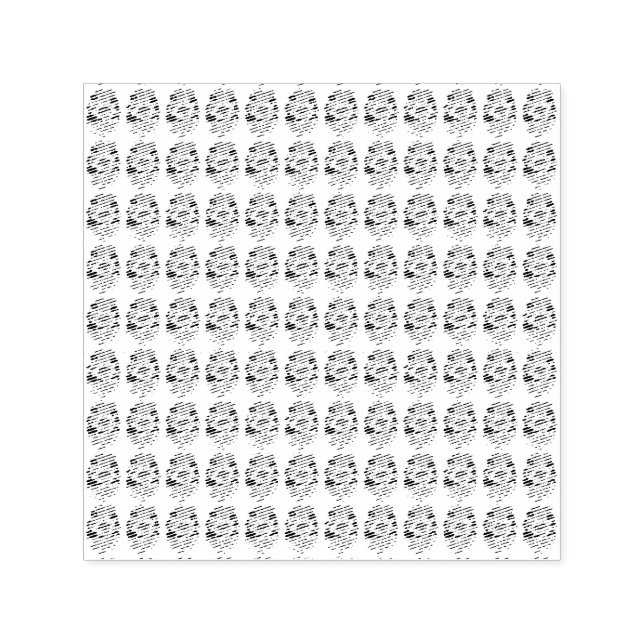 Auto Entintado Carimbo de Borracha de Incêndio Automático (Design)