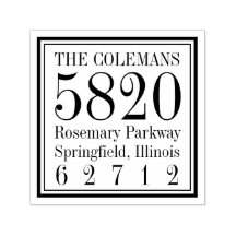 Carimbo de Borracha Personalizada Quadrado legal