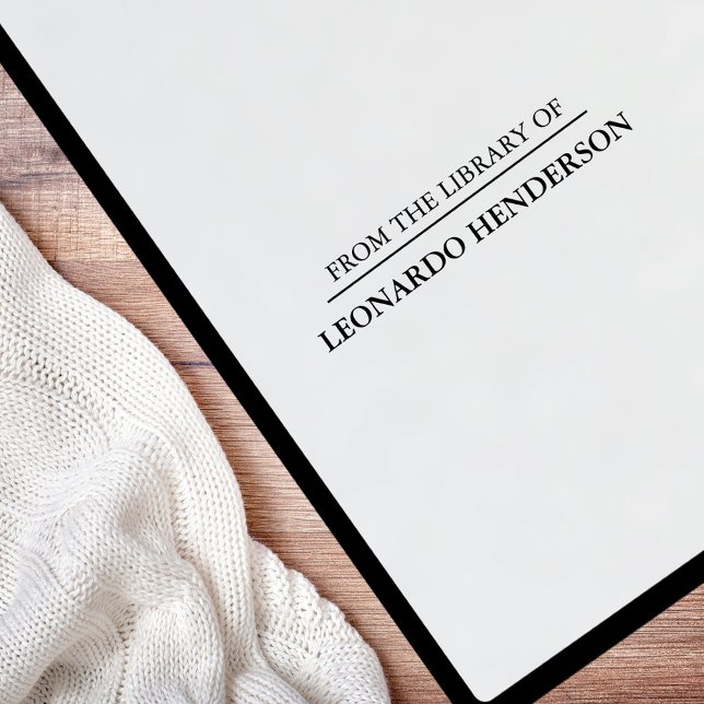 Auto Entintado Carimbo de Borracha Personalizado Mínimo (Criador carregado)