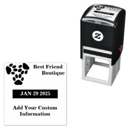 Auto Entintado Carimbo de data personalizado diverso e engraçado