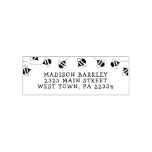 Carimbo de endereço de retorno de colmeia de colme