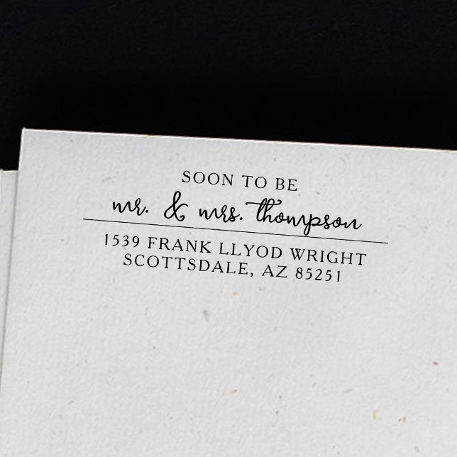 Auto Entintado Carimbo de Endereço de Retorno Personalizado para  (Criador carregado)