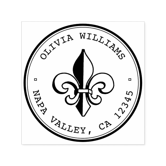 Auto Entintado Carimbo de Endereço Personalizado, Carimbo de Casa (Design)