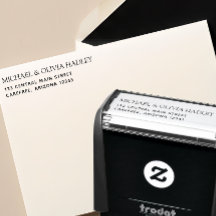 Carimbo de Endereço Residencial de Devolução para 