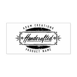 Auto Entintado Carimbo de Etiqueta Personalizada artesanal