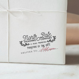 Auto Entintado Carimbo de oferta de férias da Companhia de Comérc