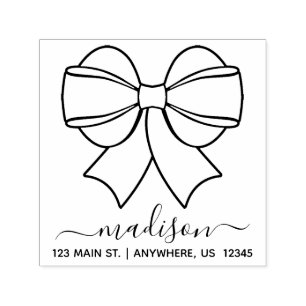 Auto Entintado Carimbo de Tinta Automática de Endereço do Arco 