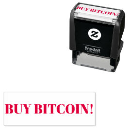 Auto Entintado CARIMBO DE TINTA DE BITCOIN comprar