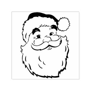 Auto Entintado Carimbo de Vintage Santa Claus