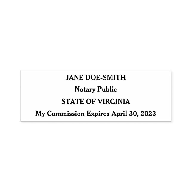 Auto Entintado Carimbo do Agente de Assinatura Público Notário (Design)