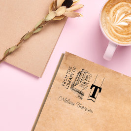 Auto Entintado Carimbo do Monograma