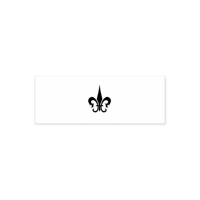 Auto Entintado Carimbo Fleur-De-Lis (Design)
