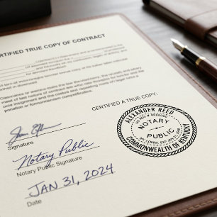 Auto Entintado Carimbo Notarial Profissional Nome Personalizado