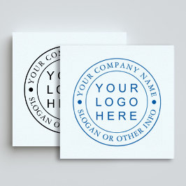 Auto Entintado Carimbo Personalizado do Logotipo Comercial