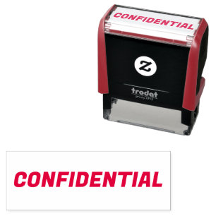 Auto Entintado Carimbo Personalizado Privilegiado Confidencial