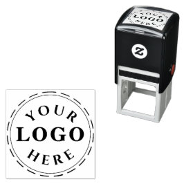 Auto Entintado Design de autoimpressão do carimbo de logotipo com