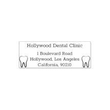 Endereço da clínica dentária Carimbo de Borracha A