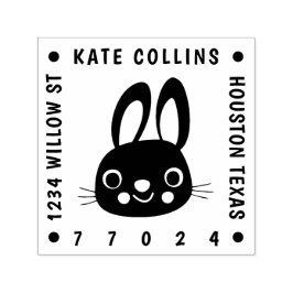 Auto Entintado Modelo de Carimbo Personalizável de 1,5"x1,5"