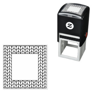 Auto Entintado Moldura STOCKINETTE 1,5\" Carimbo Automático