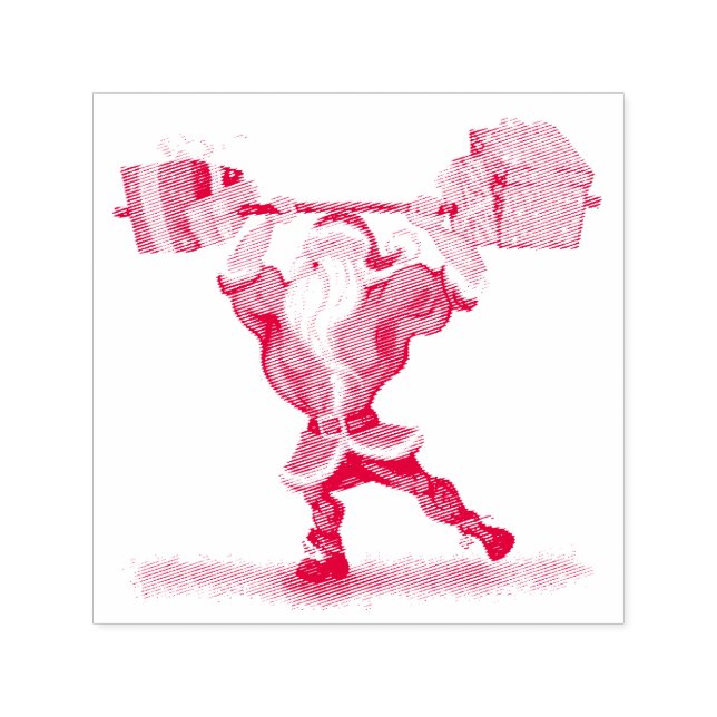 Auto Entintado Papais noeis com Carimbo Engraçado de Natal (Design)