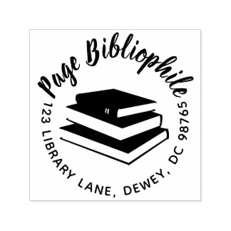 Auto Entintado Retorno Redondo de Autosincronia Endereço Carimbo