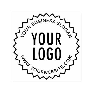 Auto Entintado Selo de Certificado Carimbo de Tinta Logotipo Come