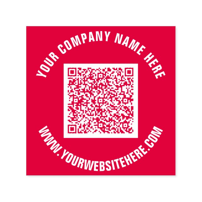 Auto Entintado Texto Personalizado do Código QR e Carros Carimbo  (Design)