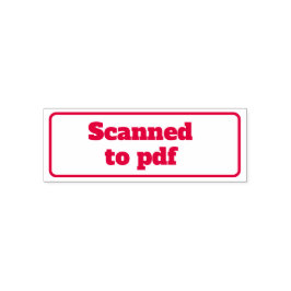 Auto Entintado Verificado para pdf Carimbo do Escritório de Negóc