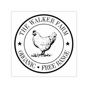 Auto Entintado Vintage Carimbo Clássico ⎢ Ovo Personalizado