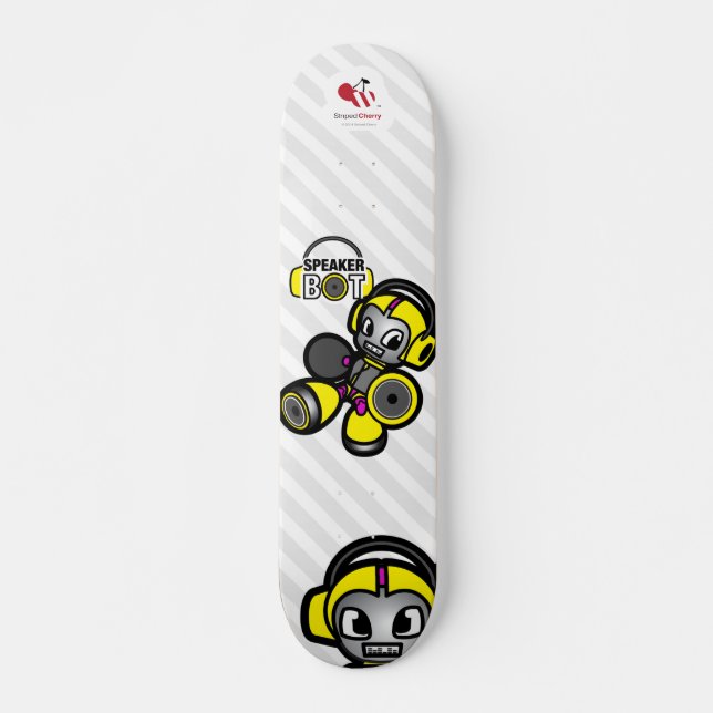 Auto-falante Bot - Skateboard Tipo 3 (Frente)
