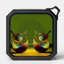 Auto-falante de água negra