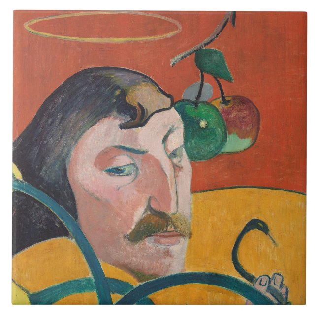 Auto-Retrato de Paul Gauguin |, 1889 (óleo na (Frente)