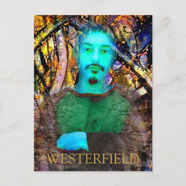 AUTO-RETRATO DE WESTERFIELD Cartão postal (Frente)